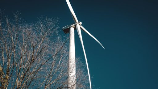 low angle photography of windmill